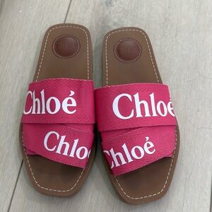 Pink Chloe sandals